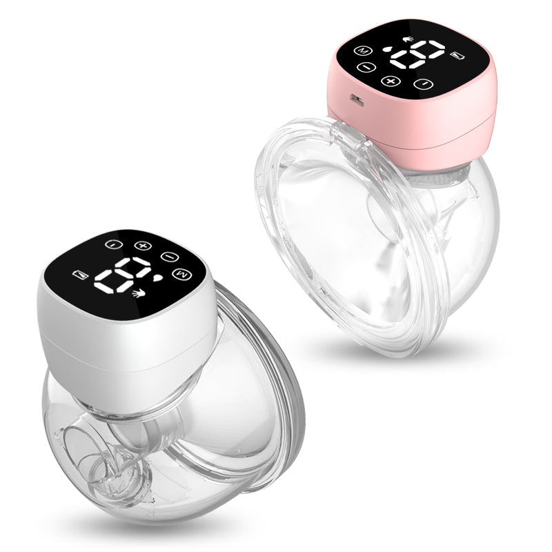 Hands-free electric breast pump
