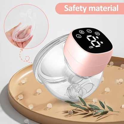 Hands-free electric breast pump