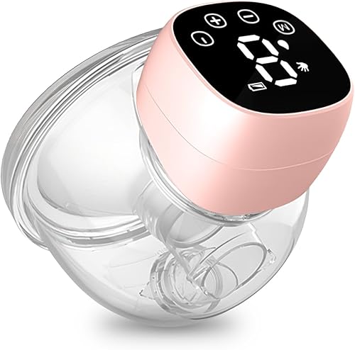 Hands-free electric breast pump