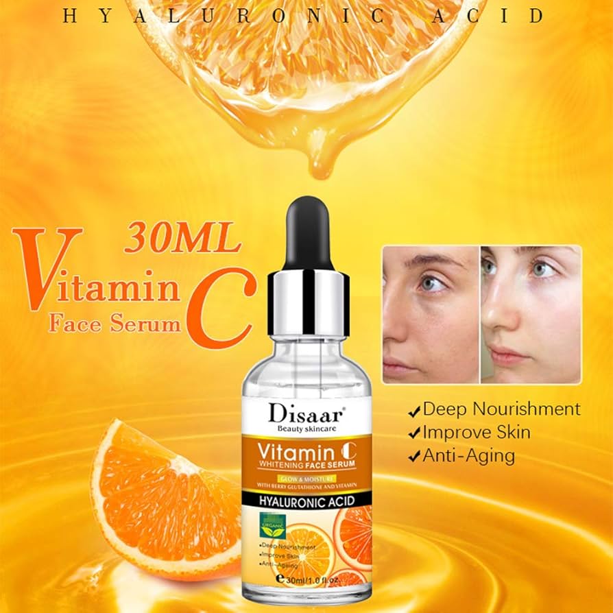 DISAAR SERUM - VITAMIN C + HYALURONIC ACID 30ML