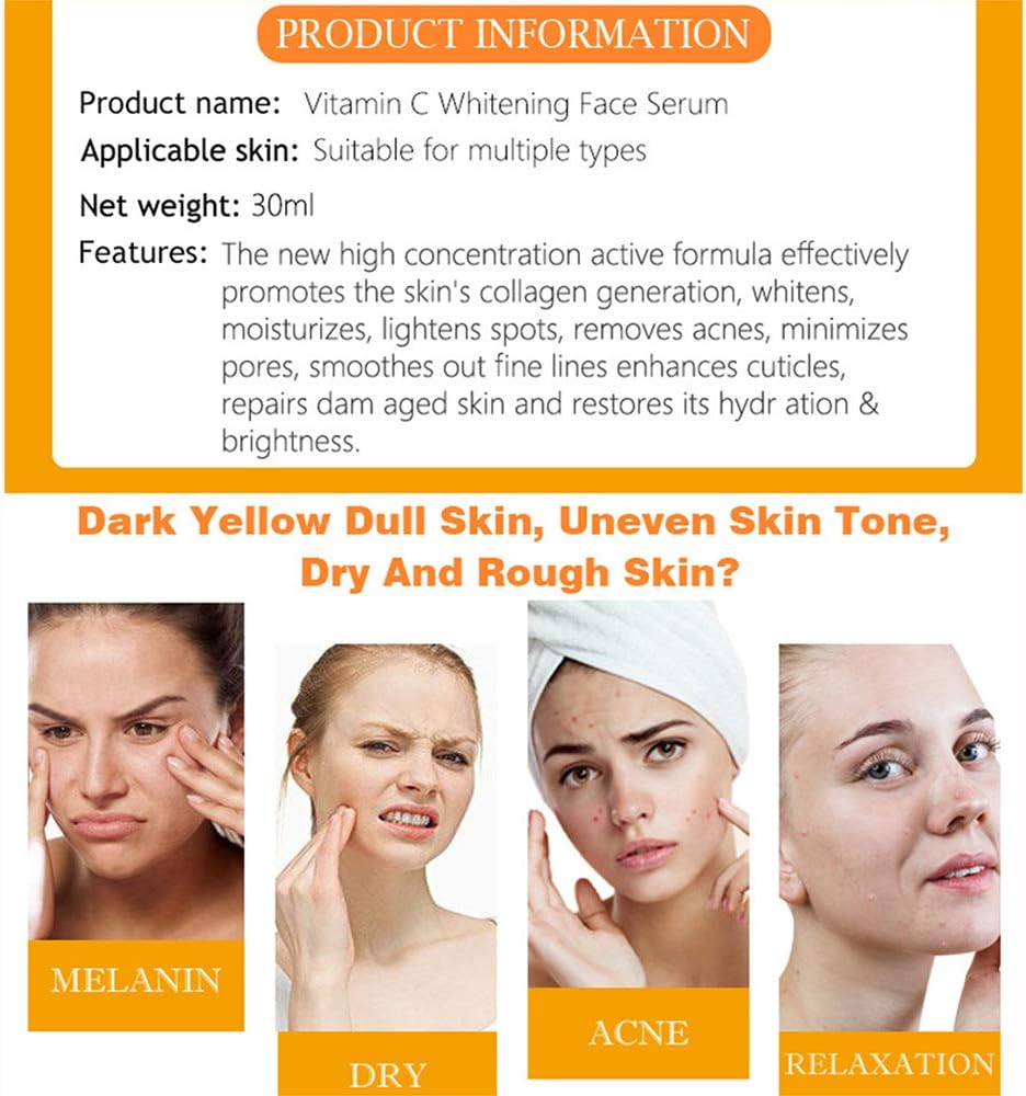 DISAAR SERUM - VITAMIN C + HYALURONIC ACID 30ML