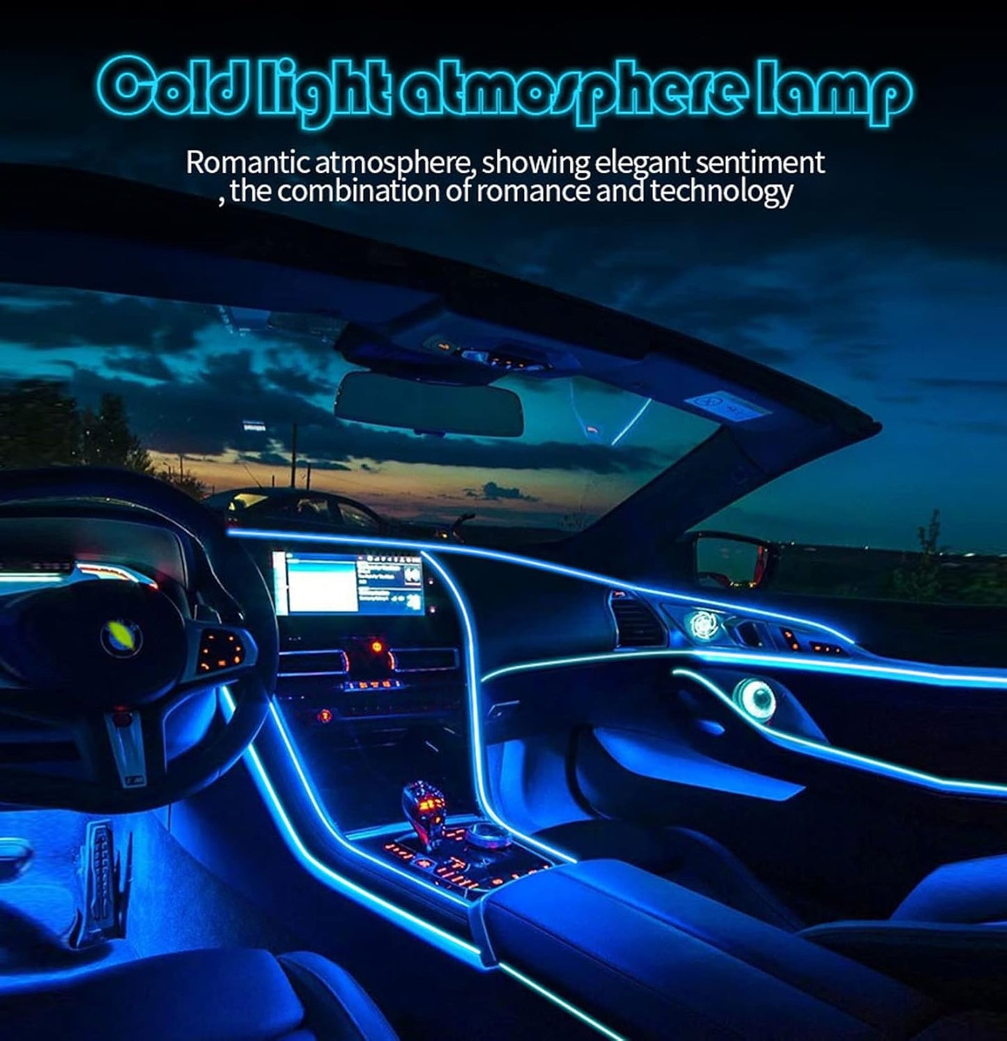 3M LED STRIPS FOR CAR INTERIORS