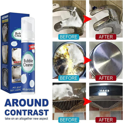 Cleaner Powerful Foam Against Grease and Grime