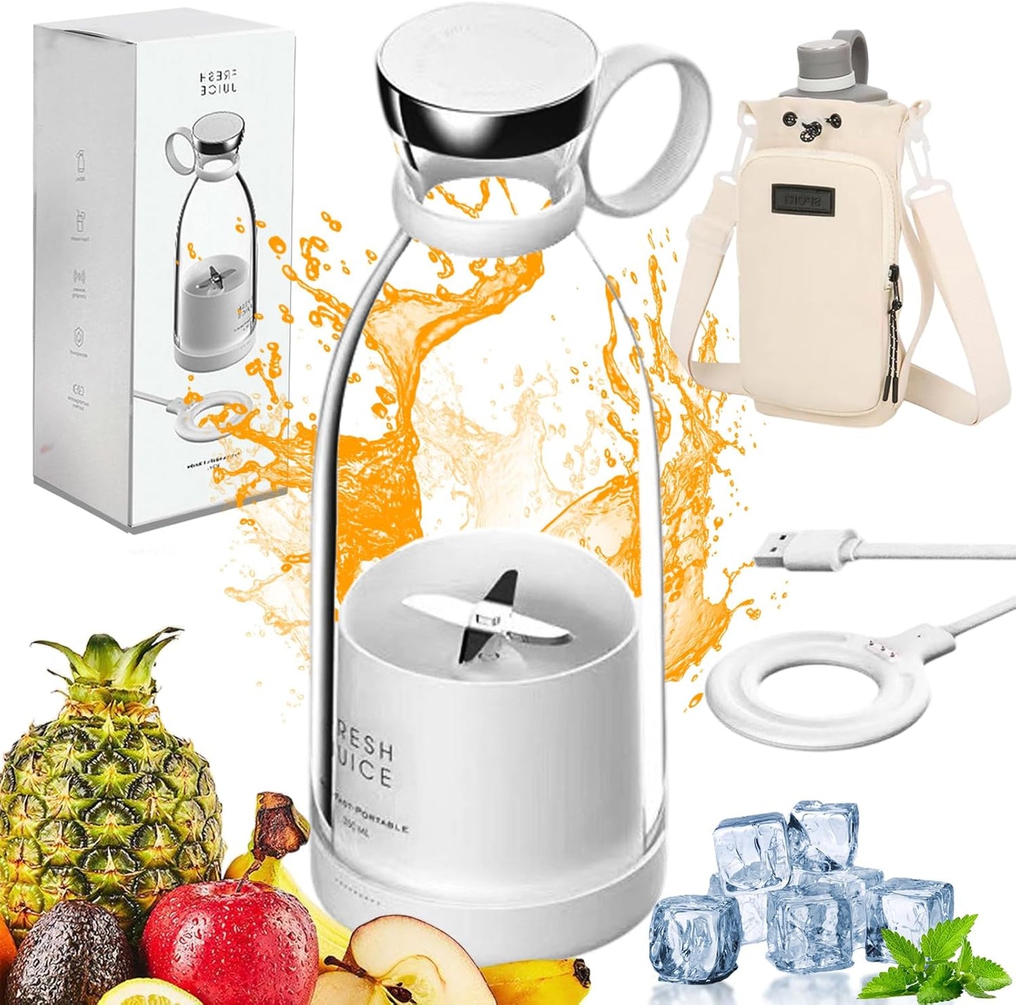 Portable Mini Juicer Blender