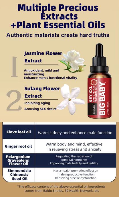 BIG BABY PENIS ENLARGEMENT OIL 30ML