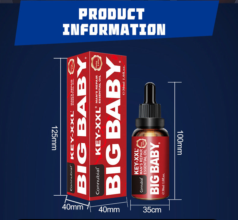 BIG BABY PENIS ENLARGEMENT OIL 30ML